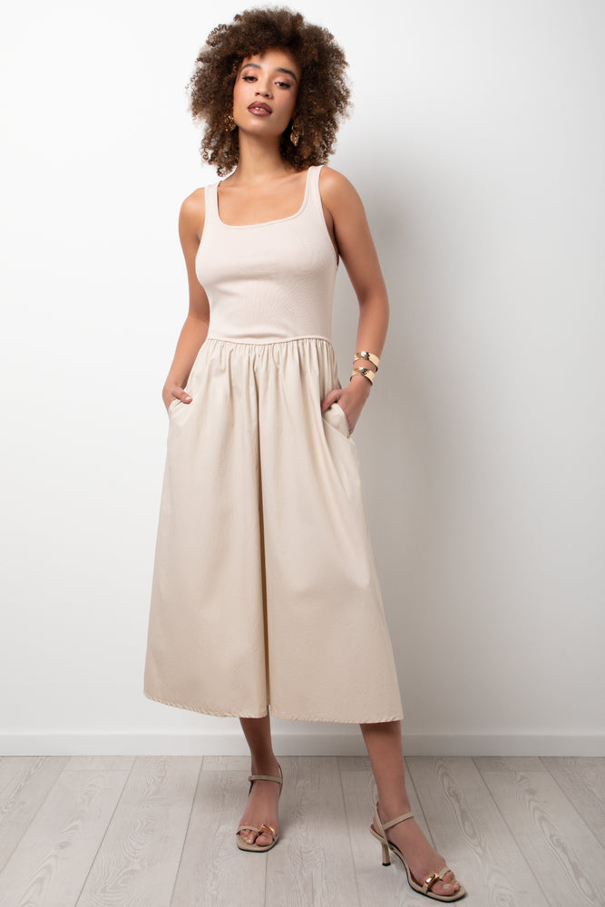 Combo Dress Natural