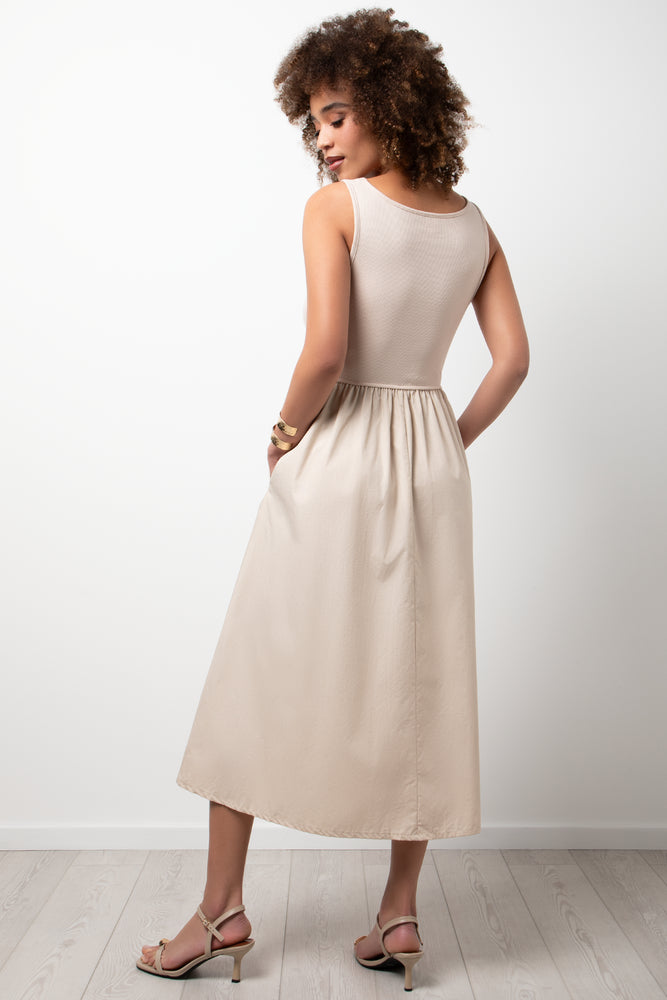 Combo Dress Natural