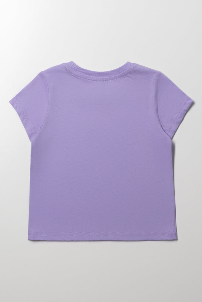 Short Sleeve T-Shirt Purple (2)