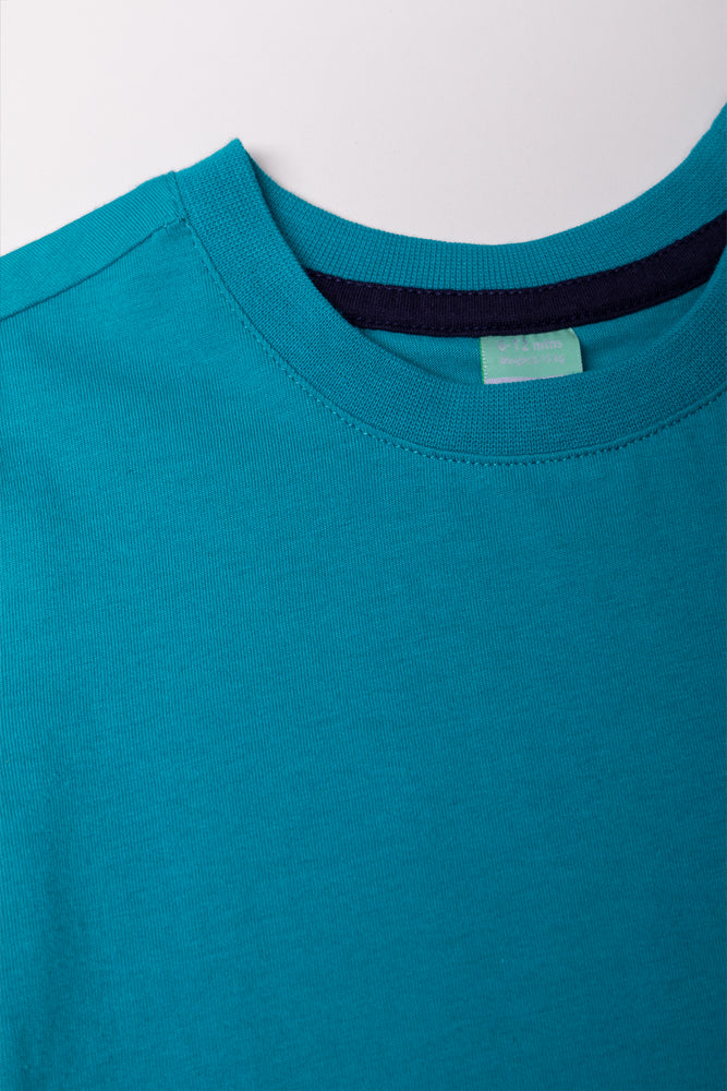 Short Sleeve T-Shirt Blue