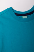 Short Sleeve T-Shirt Blue (1)
