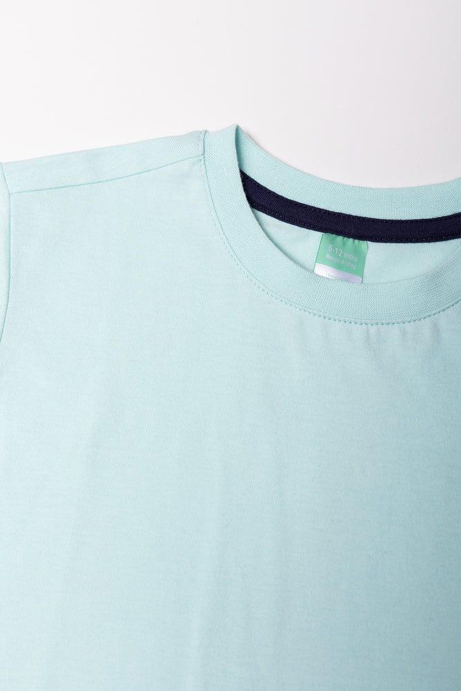 Short Sleeve T-Shirt Turquoise (1)