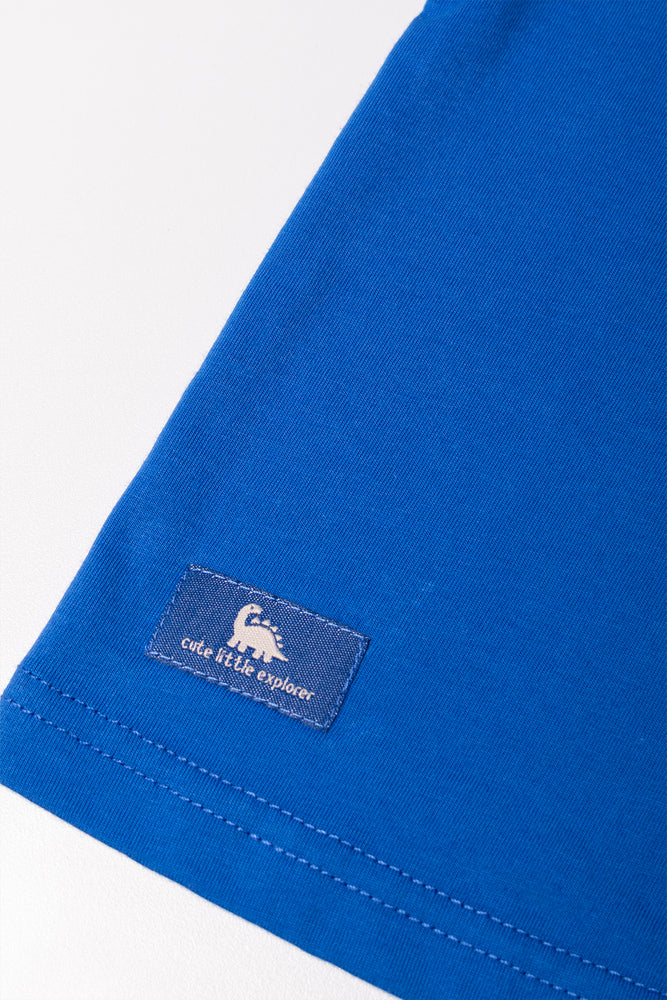 Short Sleeve T-Shirt Blue (1)