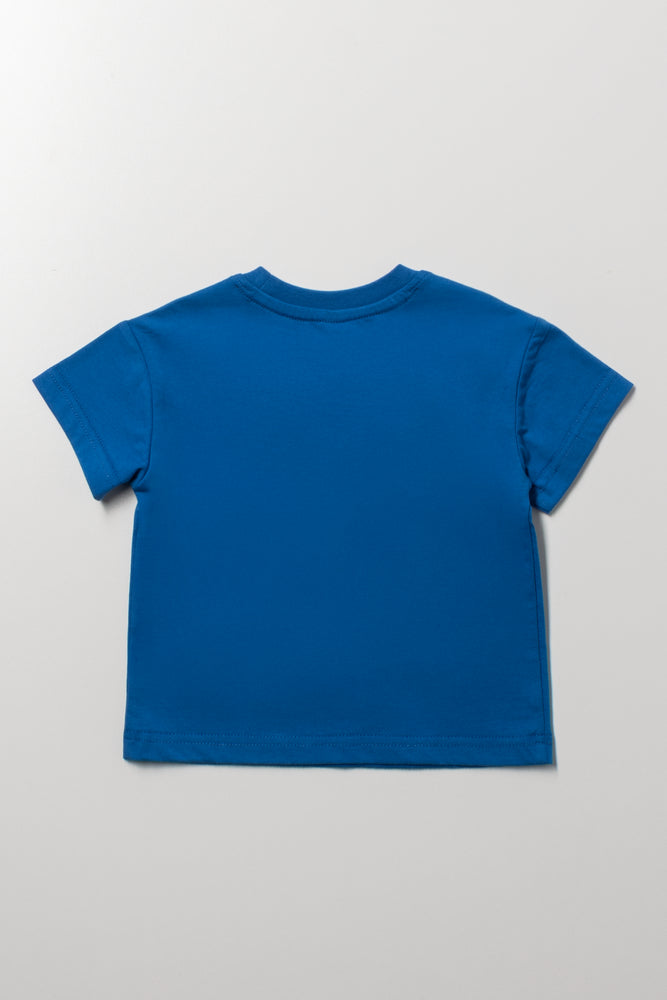 Short Sleeve T-Shirt Blue (2)