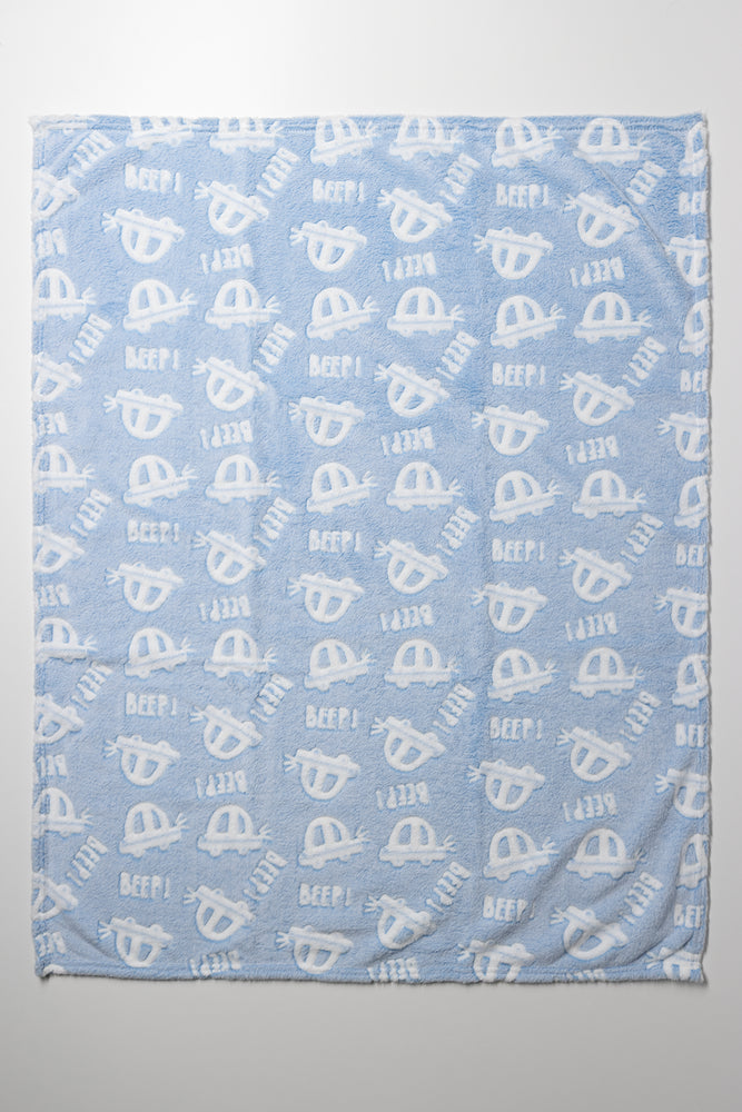 Cars Blanket Blue (2)