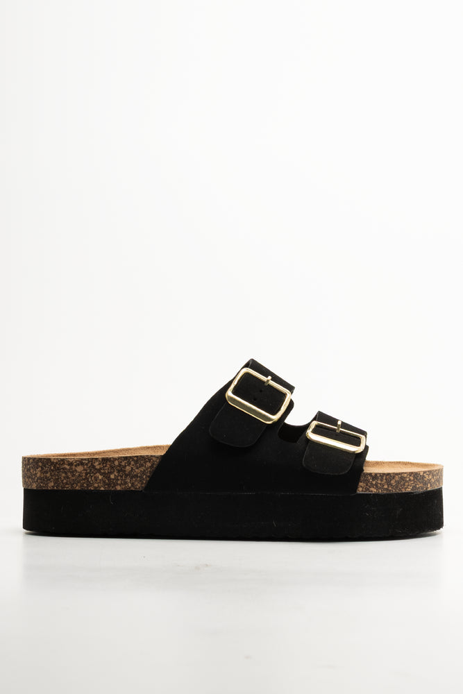 Platform Double Strap Sandals