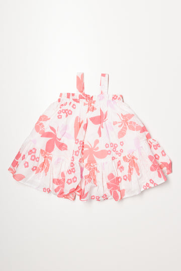 Flared Dress Pink