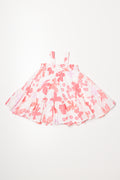 Flared Dress Pink (2)