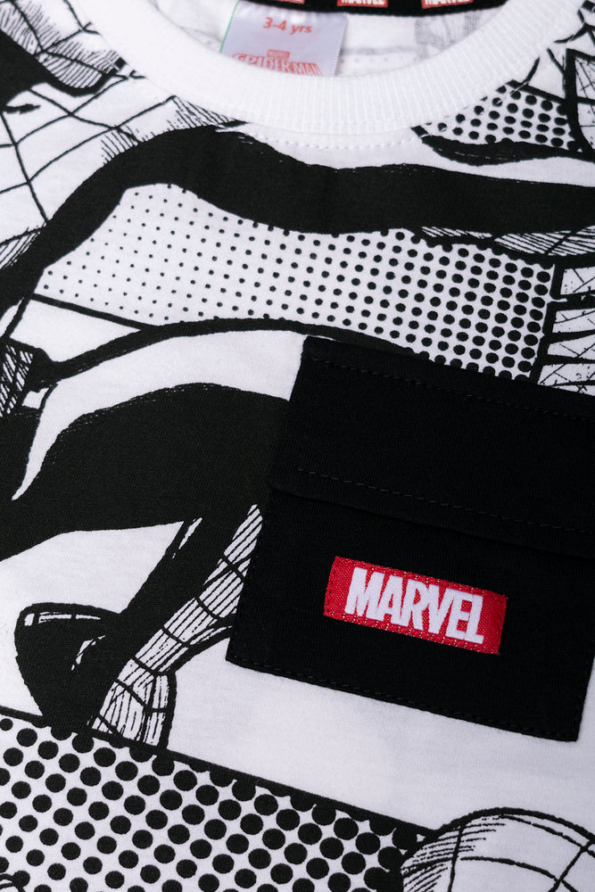 Spider-Man Pocket T-Shirt White