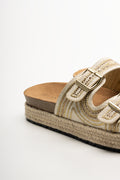 Double Band Sandals Natural (3)
