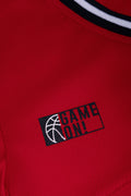 Sporty Pullover Top Red (2)