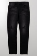 Ripped Denim Jeans Black