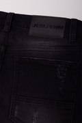 Ripped Denim Jeans Black (2)