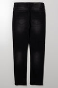 Ripped Denim Jeans Black (3)
