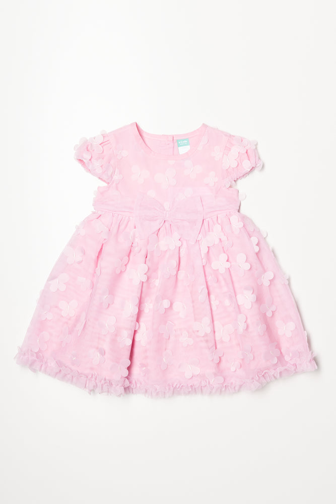 Tulle Butterfly Dress Pink