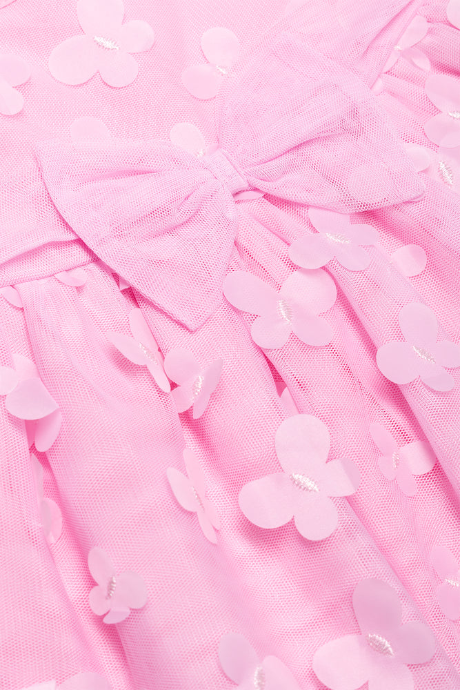 Tulle Butterfly Dress Pink