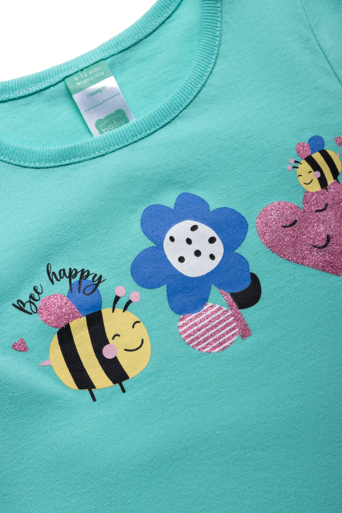 2 Pack T-Shirts Blue & Pink
