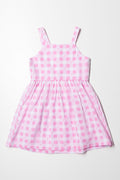 Barbie Check Dress Pink (2)