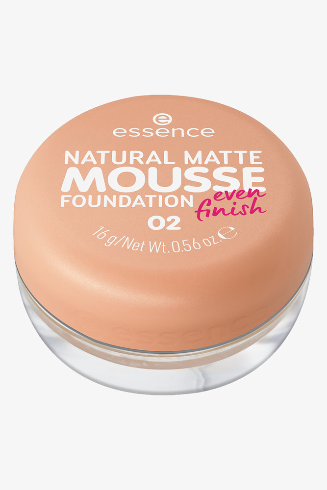 Essence Natural Matte Mousse Found. 02