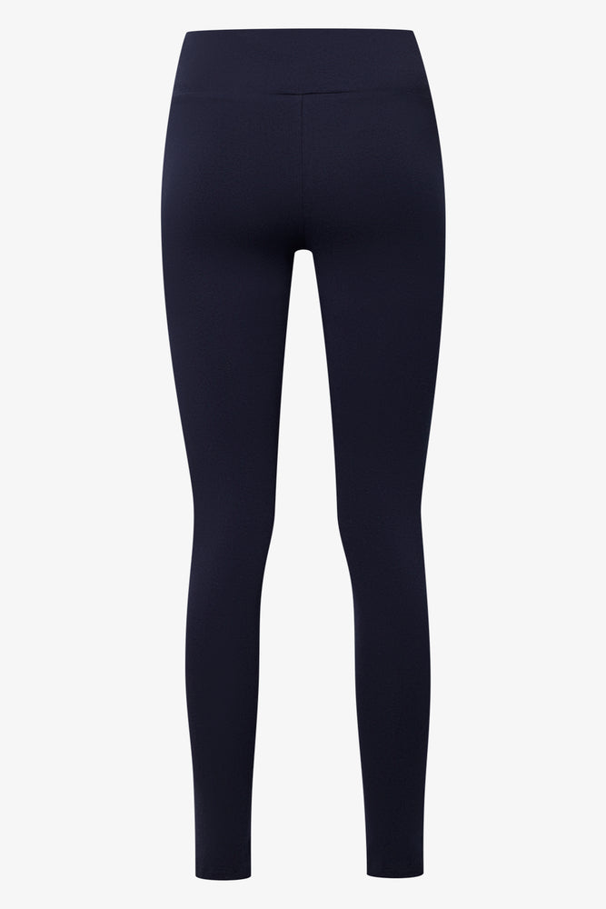 Wide Waist Leggings Navy (1)