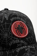 Spider-Man Peak Cap Black (2)