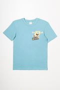 SpongeBob Short Sleeve T-Shirt Turquoise