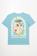SpongeBob Short Sleeve T-Shirt Turquoise (3)
