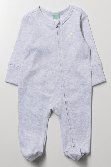 Sleepsuit Grey Melange
