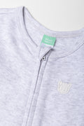 Sleepsuit Grey Melange (1)