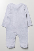 Sleepsuit Grey Melange (2)