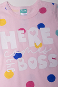 Here Comes The Boss Romper Pink (1)