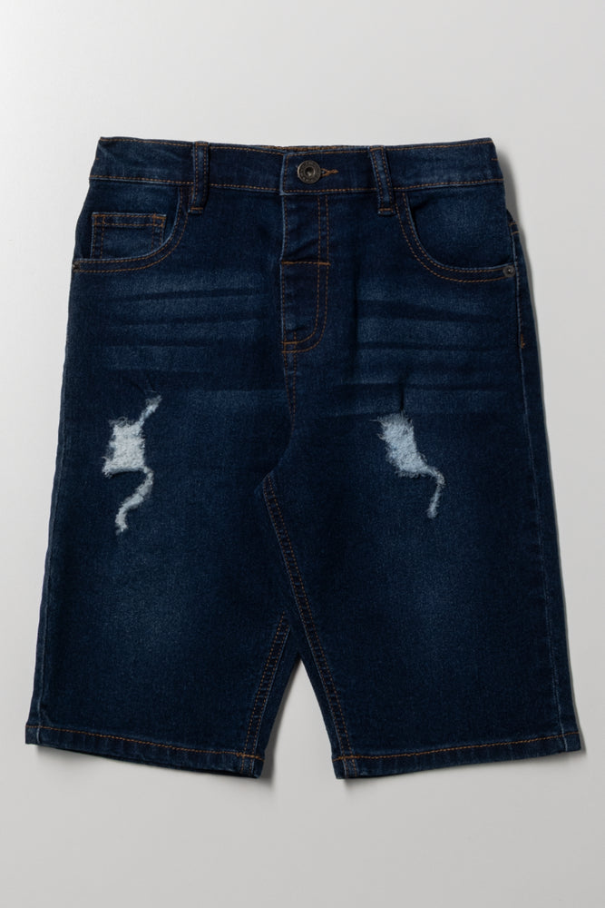 Denim Shorts Indigo