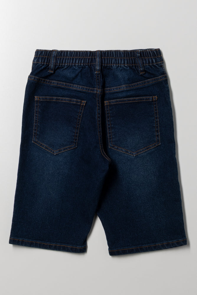 Denim Shorts Indigo (2)