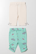 Nala 2 Pack Leggings Natural And Blue (2)
