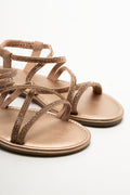 Diamante Strappy Sandals Natural (2)