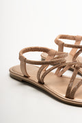 Diamante Strappy Sandals Natural (3)