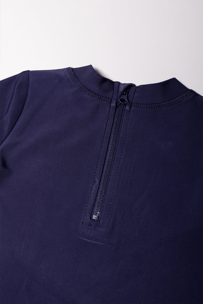 Octopus Swim Set Navy And Orange (1)