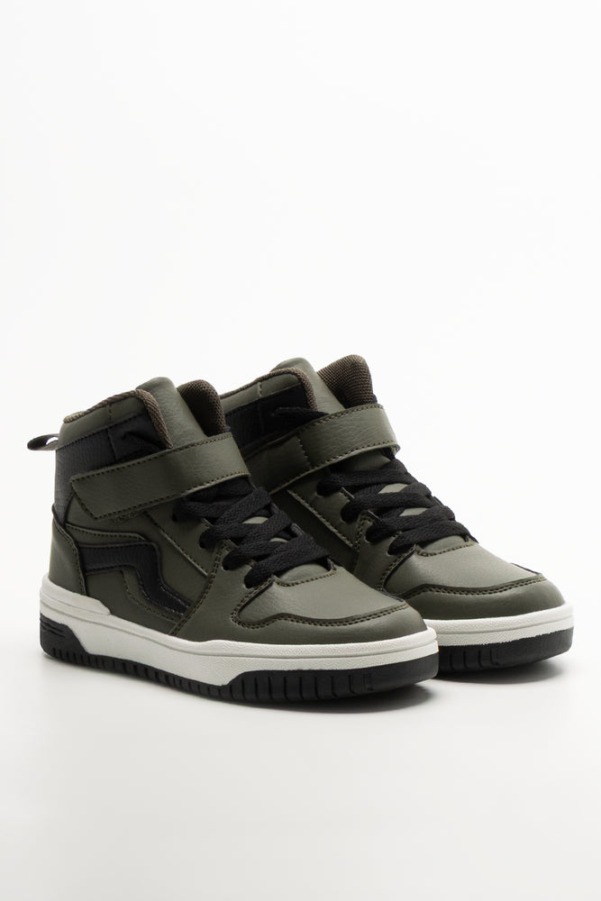 Skate High Top Sneakers Green