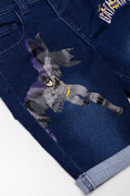 Batman Denim Shorts Blue (1)