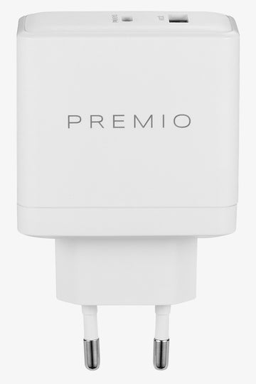 Premio 45W Dual USB And USB-C Wall Charger