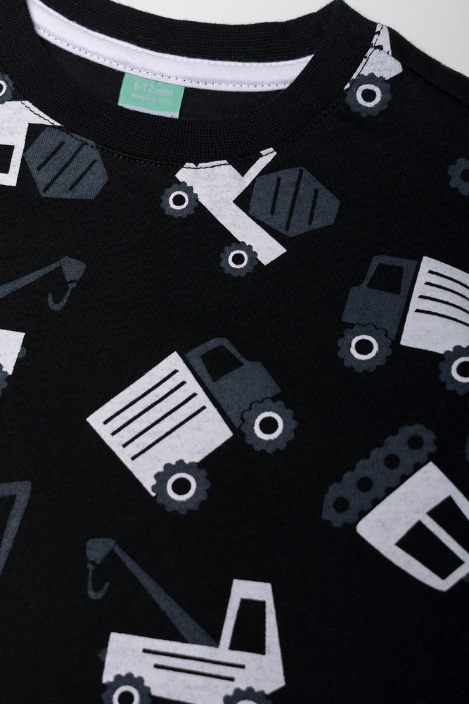 Transport Short Sleeve T-Shirt Black