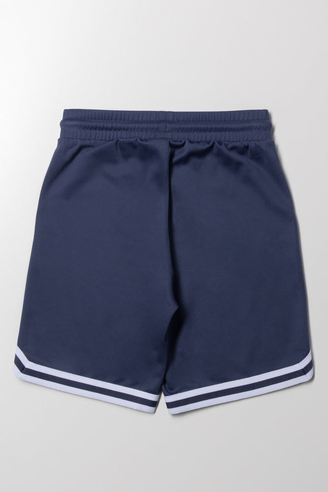 Basketball Shorts Navy (2)