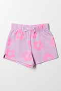 Flower Shorts Lilac