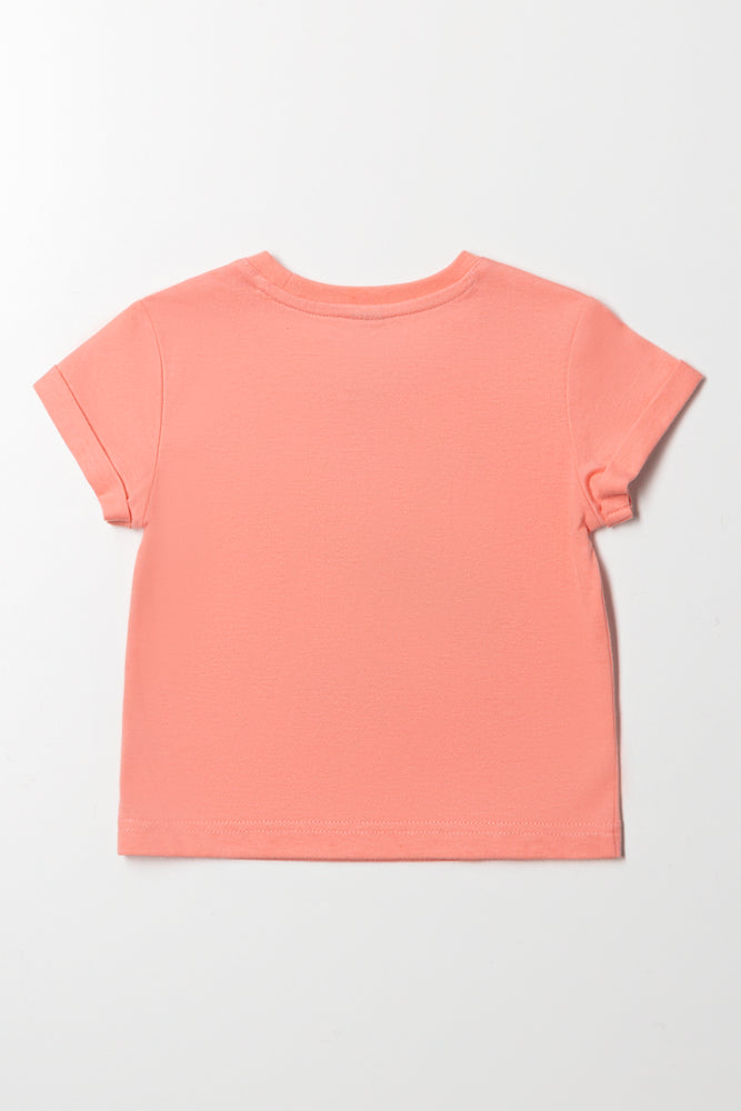 Short Sleeve T-Shirt Orange (2)