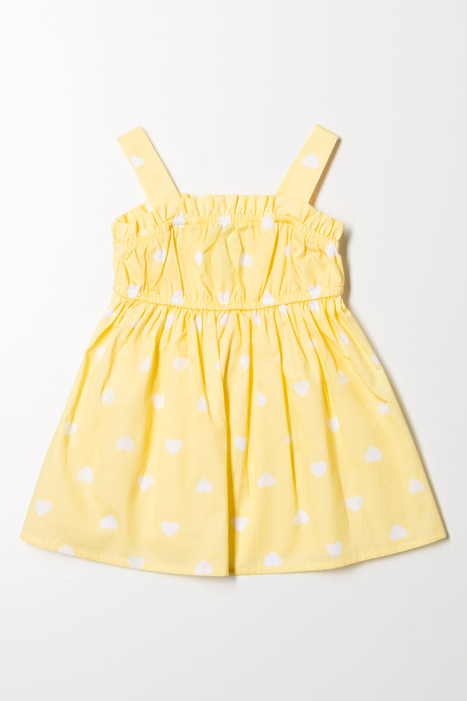 Strappy Dress Yellow