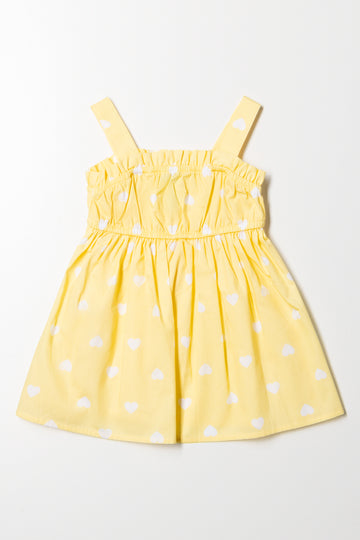Strappy Dress Yellow