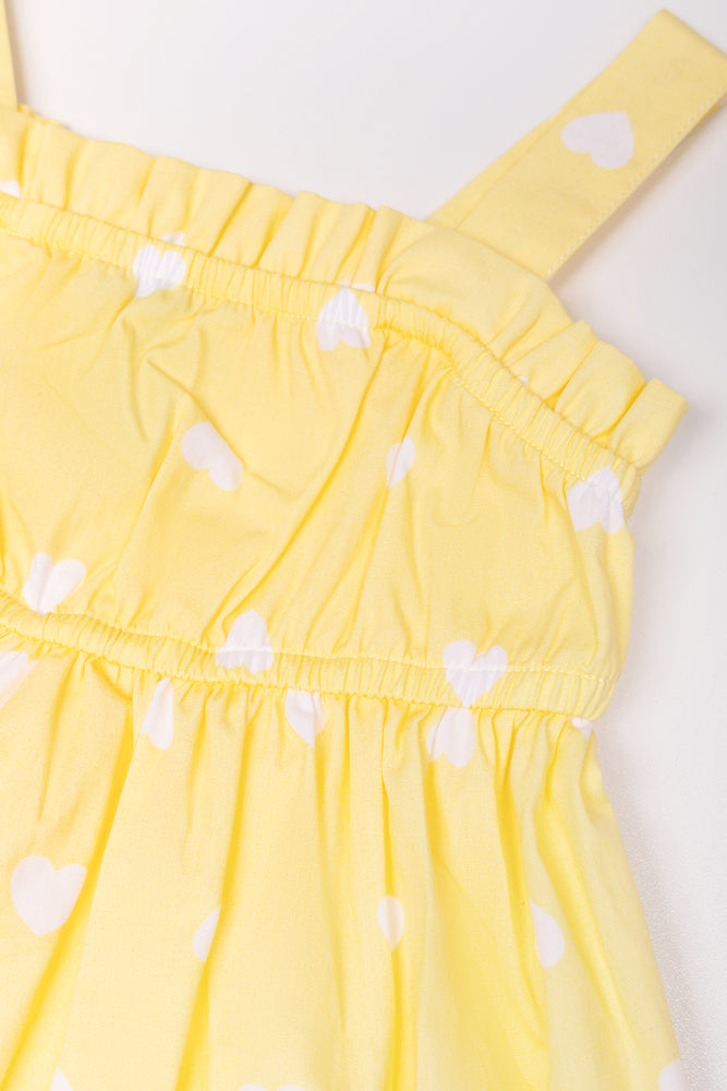 Strappy Dress Yellow