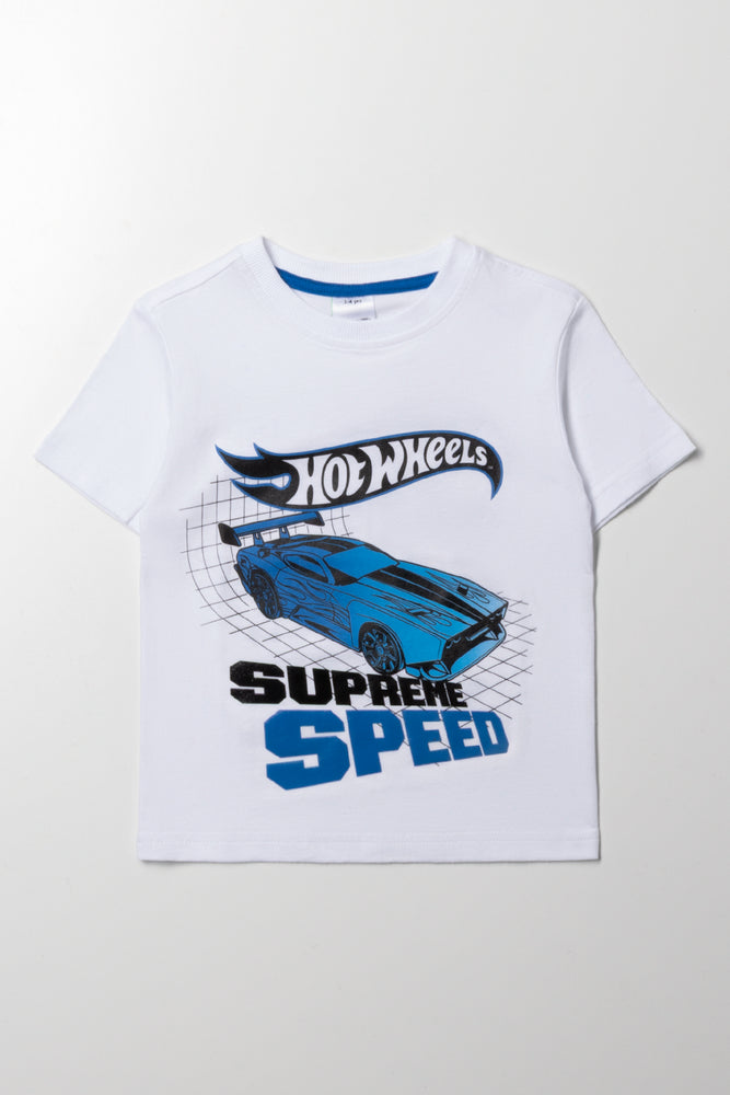 Hot Wheels T-Shirt White