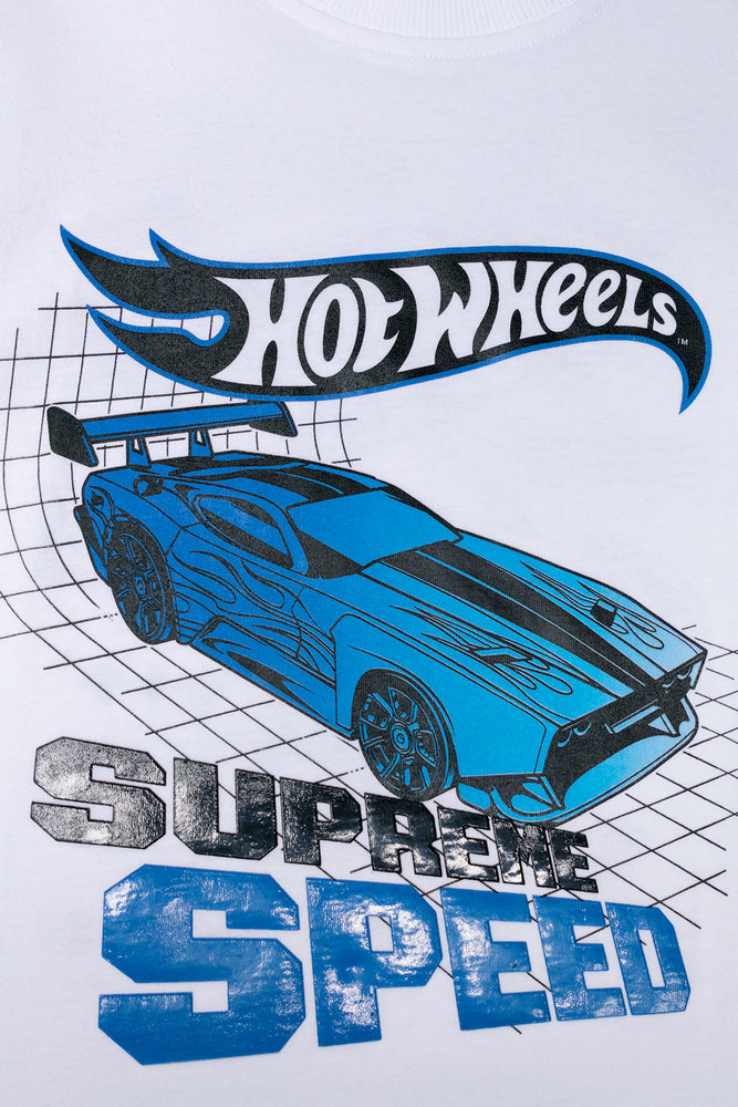 Hot Wheels T-Shirt White