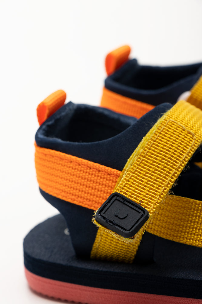 Double Strap Sandals Navy (3)